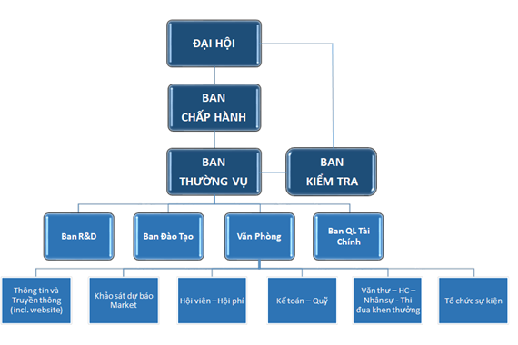 Cơ cấu tổ chức Hội Nghiên cứu thị trường liên ngân hàng Việt Nam VIRA 