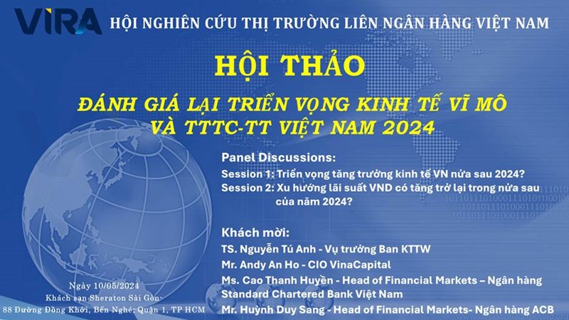 Hội thảo "Đánh giá lại triển vọng KTVM và TTTC-TT Việt Nam 2024"